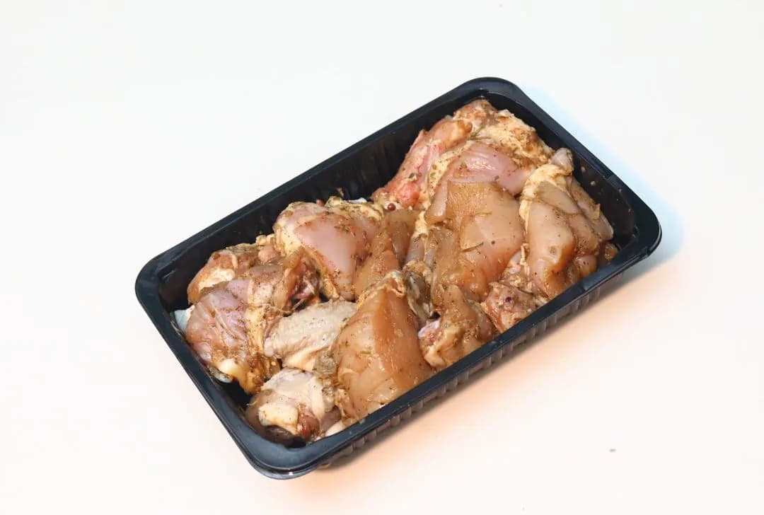 Marinated shredded chicken