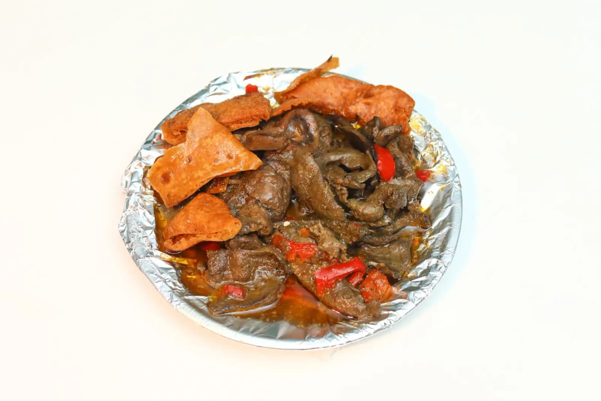 طاسة كبدة بالليه